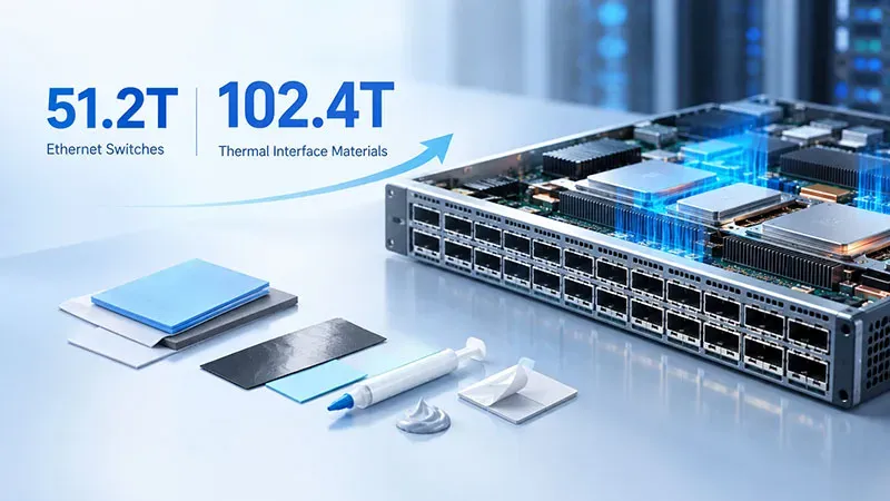 Ethernet Switches Thermal Interface Materials